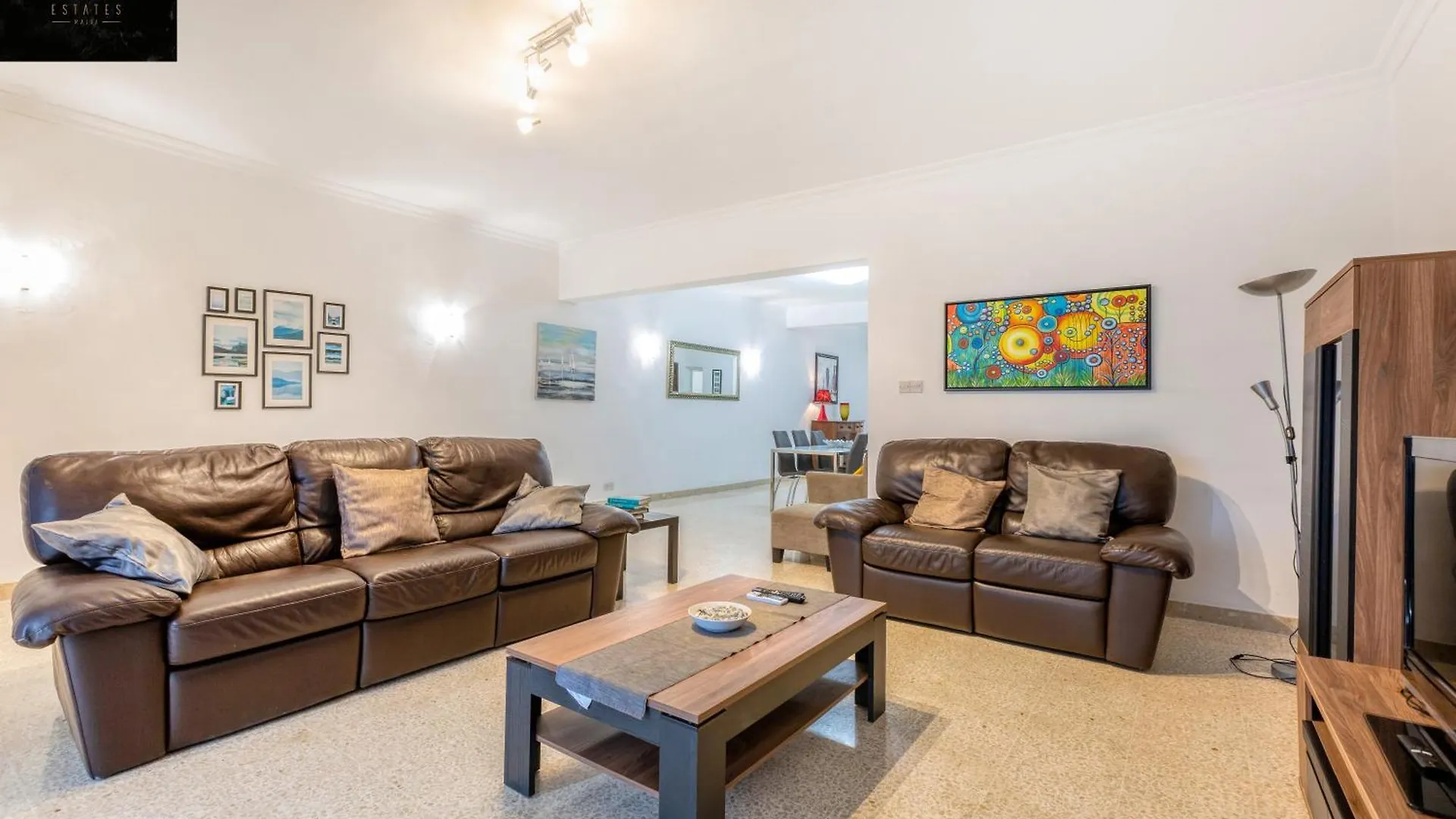 Tower Road Seafront Home, With 3Br & Working Space By 360 Estates Sliema Apartment