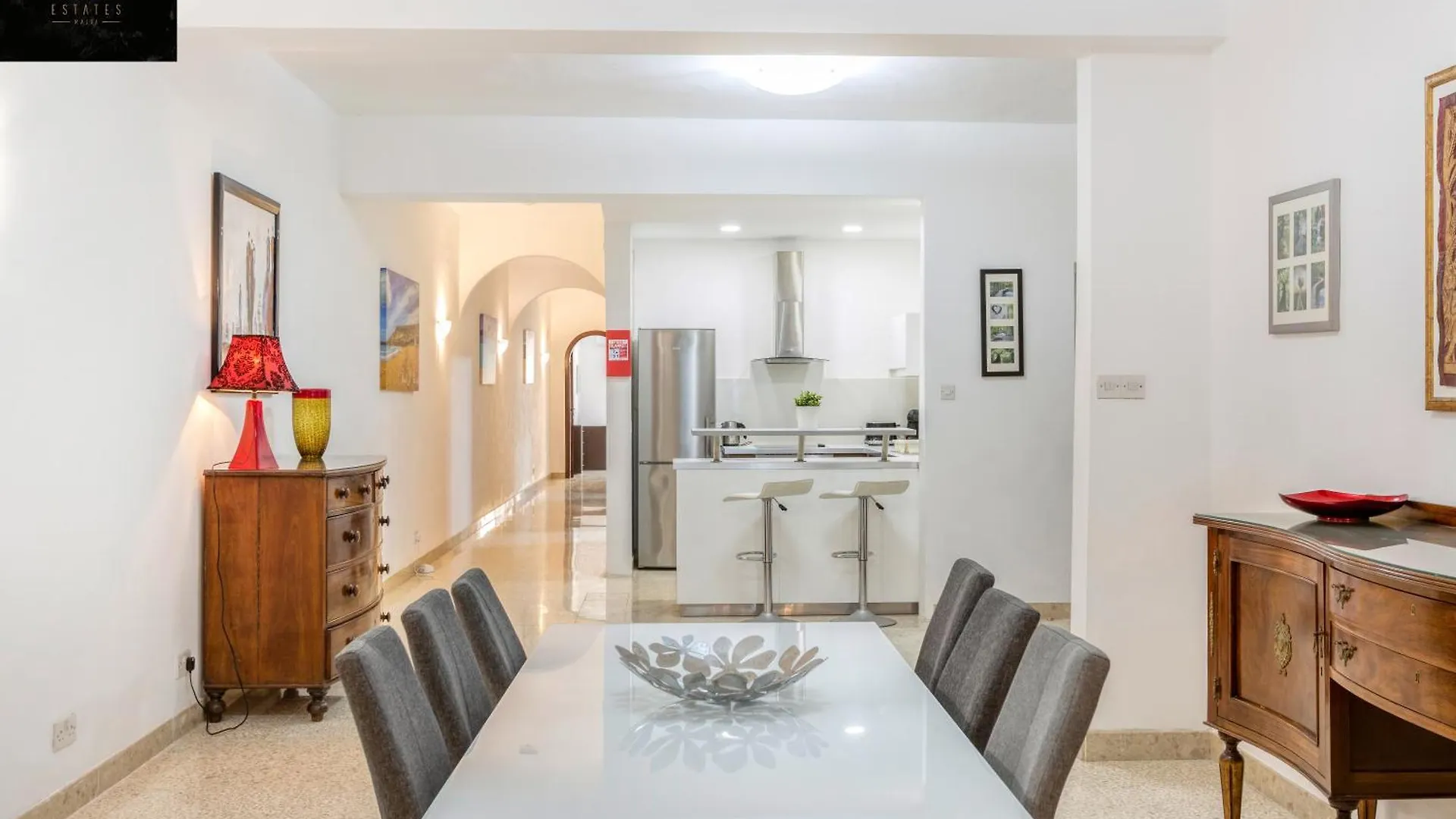 Tower Road Seafront Home, With 3Br & Working Space By 360 Estates Sliema Apartment